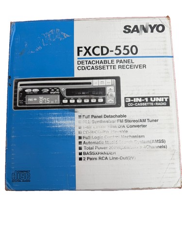 Sanyo fxcd550 - sanyo, cd