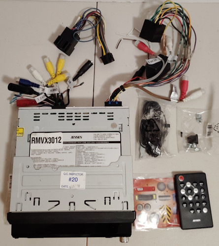 Jensen vx3012 din - vx3012,
